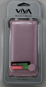 Чехол для Sony Ericsson Xperia Arc S Viva Madrid Flip Pink Чехол для Sony Ericsson Xperia Arc S Viva Madrid Flip Pink